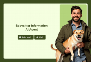 Babysitter Information Onboarding Assistant Template Thumbnail