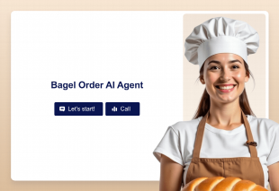 Bagel Order AI Agent Template Thumbnail