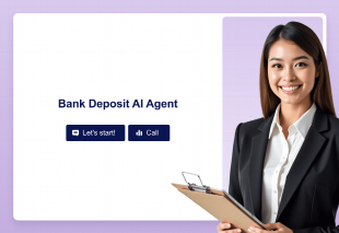 Bank Deposit AI Agent Template Thumbnail