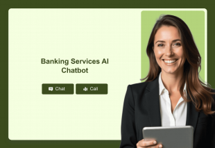 Banking Services AI Chatbot Template Template Thumbnail