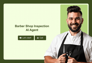 Barber Shop Inspection AI Agent Template Thumbnail