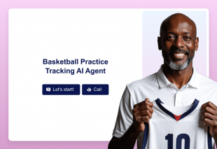 Basketball Practice Tracking AI Agent Template Thumbnail