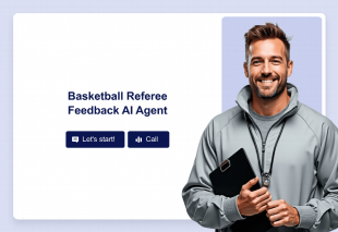Basketball Referee Feedback AI Agent Template Thumbnail