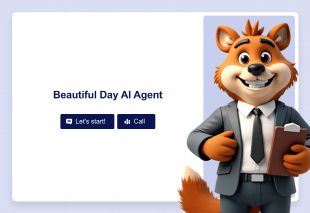 Beautiful Day AI Agent Template Thumbnail