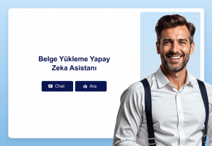 Belge Yükleme Yapay Zeka Asistanı Template Thumbnail