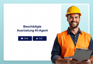 Beschädigte Ausrüstung KI-Agent Thumbnail