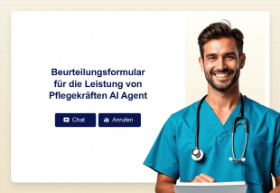 Beurteilungsformular für die Leistung von Pflegekräften AI Agent Thumbnail