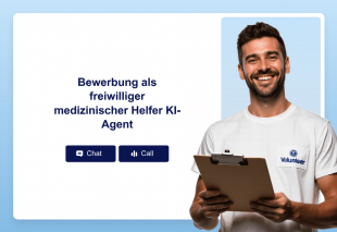 Bewerbung als freiwilliger medizinischer Helfer KI-Agent Thumbnail