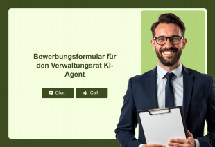 Bewerbungsformular für den Verwaltungsrat KI-Agent Thumbnail