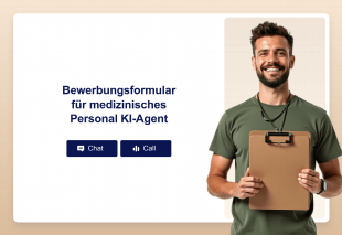 Bewerbungsformular für medizinisches Personal KI-Agent Thumbnail
