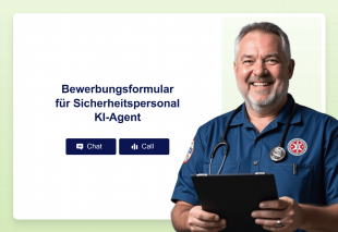 Bewerbungsformular für Sicherheitspersonal KI-Agent Thumbnail