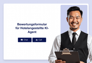 Bewertungsformular für Hotelangestellte KI-Agent Thumbnail