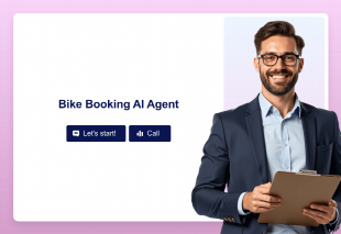 Bike Booking AI Agent Template Thumbnail