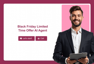 Black Friday Limited Time Offer AI Agent Template Thumbnail