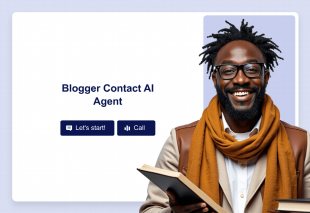 Blogger Contact AI Agent Template Thumbnail