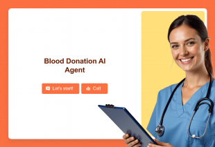 Blood Donation AI Agent Template Thumbnail