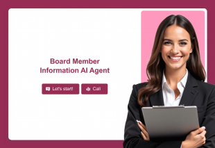 Board Member Information AI Agent Template Thumbnail