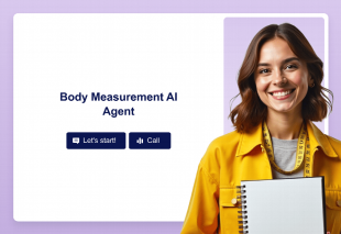 Body Measurement AI Agent Template Thumbnail