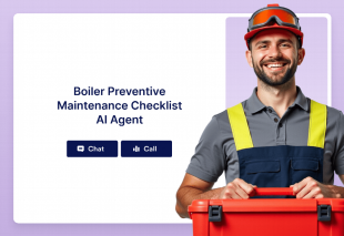 Boiler Preventive Maintenance Checklist AI Agent Template Thumbnail