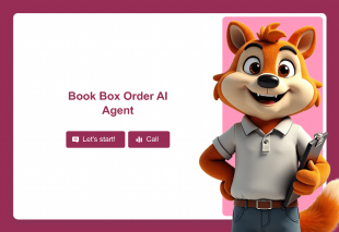 Book Box Order AI Agent Template Thumbnail