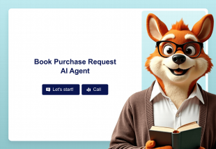 Book Purchase Request AI Agent Template Thumbnail
