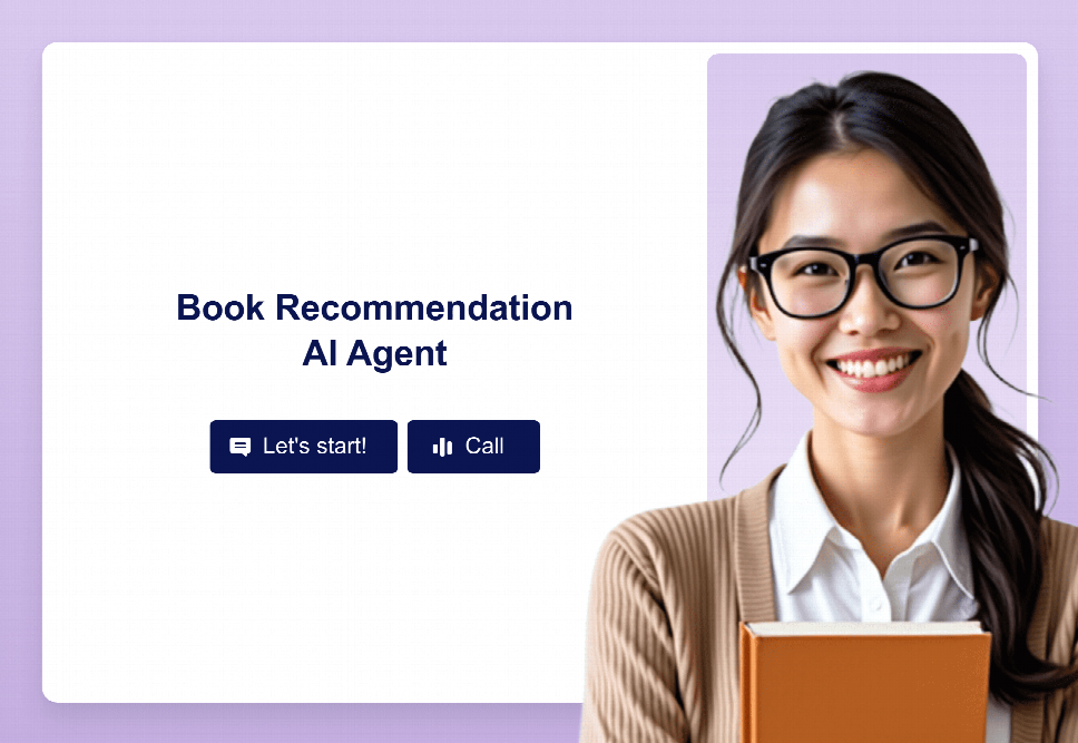 Book Recommendation Ai Agent Template Jotform
