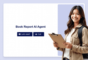 Book Report AI Agent Template Thumbnail