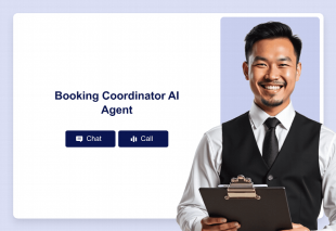 Booking Coordinator AI Agent Template Thumbnail