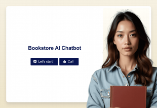 Bookstore AI Chatbot Template Thumbnail