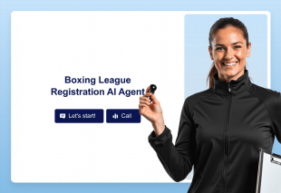 Boxing League Registration AI Agent Template Thumbnail