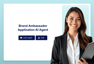 Brand Ambassador Application AI Agent Template Thumbnail