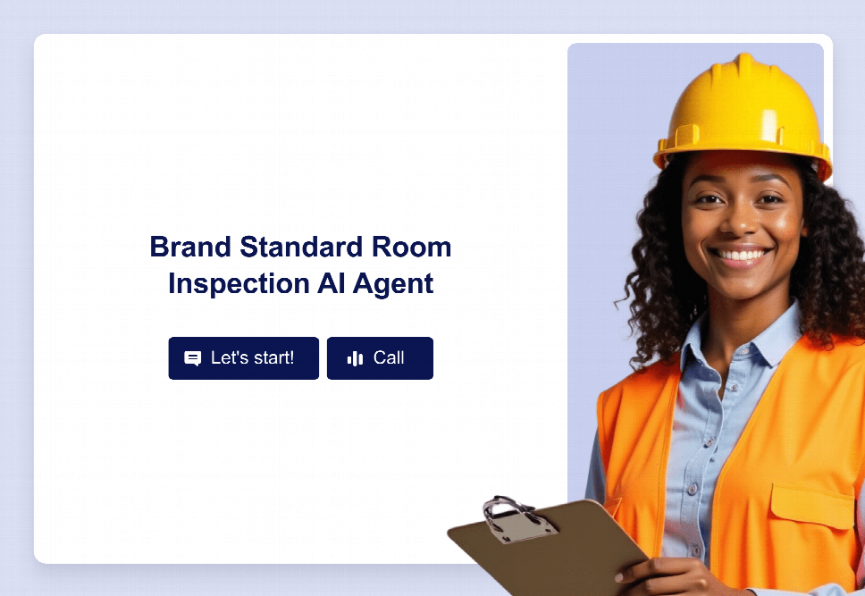 Brand Standard Room Inspection Assistant | Jotform
