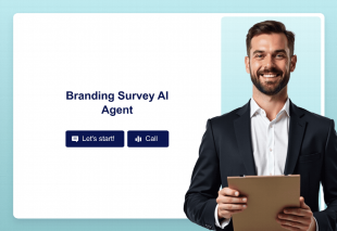 Branding Survey AI Agent Template Thumbnail