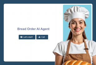 Bread Order AI Agent Template Thumbnail