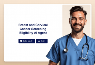 Breast and Cervical Cancer Screening Eligibility AI Agent Template Thumbnail