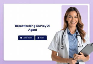 Breastfeeding Survey AI Agent Template Thumbnail