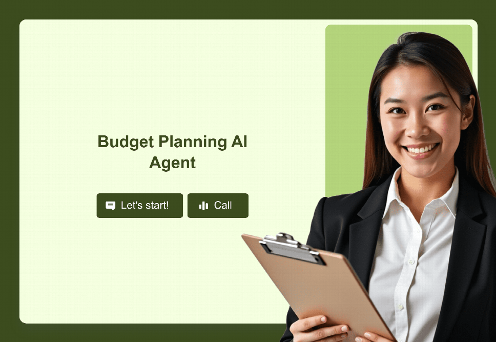 Budget Planning AI Agent Template | Jotform