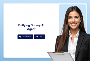 Bullying Survey Virtual Facilitator Template Thumbnail
