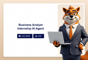 Business Analyst Internship AI Agent Template Thumbnail