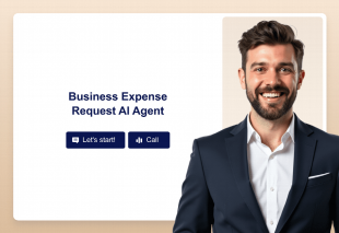 Business Expense Request AI Agent Template Thumbnail