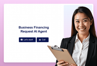 Business Financing Request AI Agent Template Thumbnail