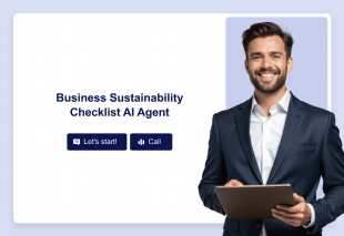 Business Sustainability Checklist AI Agent Template Thumbnail