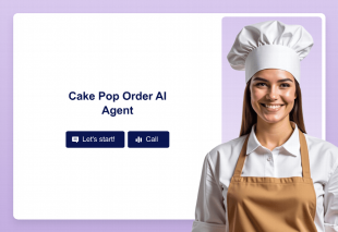 Cake Pop Order AI Agent Template Thumbnail