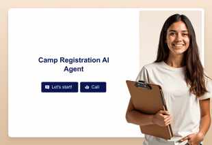 Camp Registration AI Agent Template Thumbnail