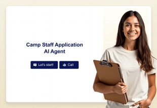Camp Staff Application AI Agent Template Thumbnail