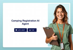 Camping Registration Assistant Template Thumbnail