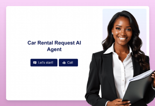 Car Rental Request AI Agent Template Thumbnail