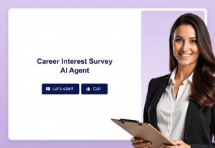 Career Interest Survey AI Agent Template Thumbnail