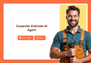 Carpenter Estimate AI Agent Template Thumbnail