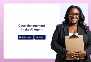 Case Management AI Agent Template Thumbnail